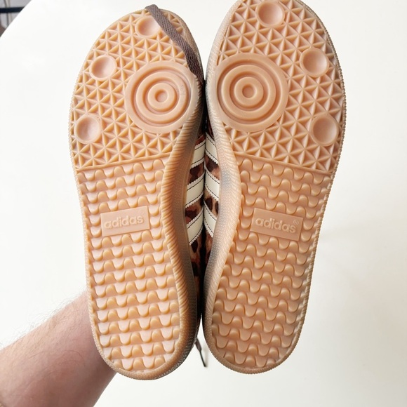 Wales Bonner x Adidas Samba Leopard Pony Sneakers Shoe Men’s Size 8.5 Brown - Picture 8 of 10